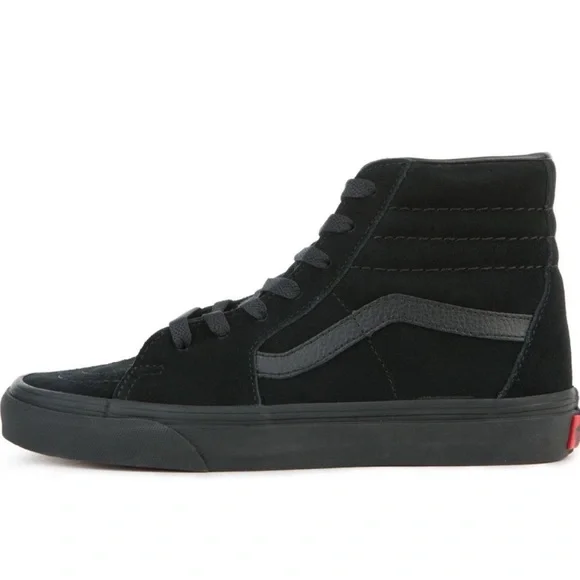 VANS MEN'S VANS SK8-HI VNOOOD5IBKA triple black NWB - Picture 6 of 6